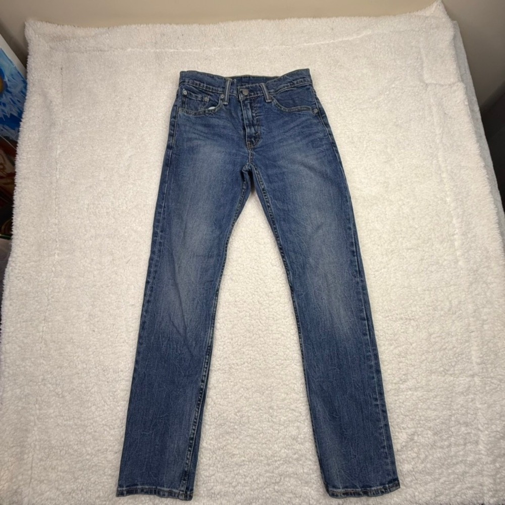 Levi Strauss Co‎ 507 Jeans Mens 30x32 Blue Wash Straight Fit Denim Pants